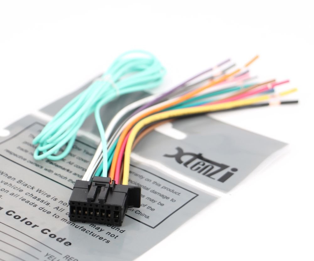 Xtenzi 16 Pin Radio Wire Harness for Pioneer AVIC-Z150BH & More
