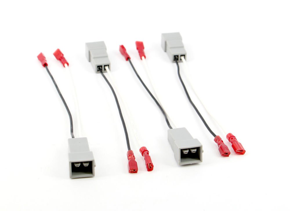 Xtenzi 2 Pair Speaker Harness Set for Select Ford, Chrysler & Other Vehicles