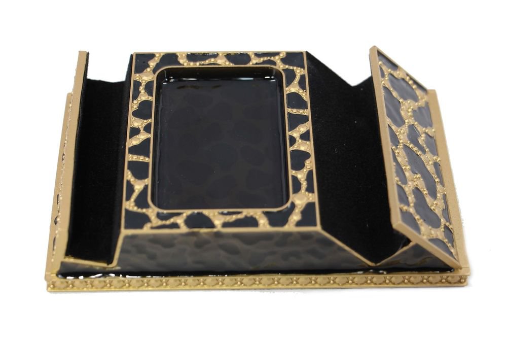 Decorebay Charging Stand for Smartphones, Tablets & Apple watch (Leopard Black)