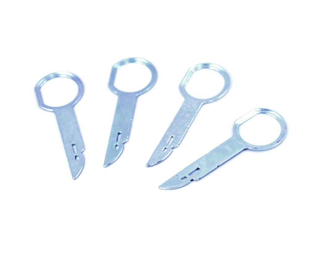 Porsche Volkswagen Mercedes Audi Vw Ford Radio Removal Tool Set 4 Keys