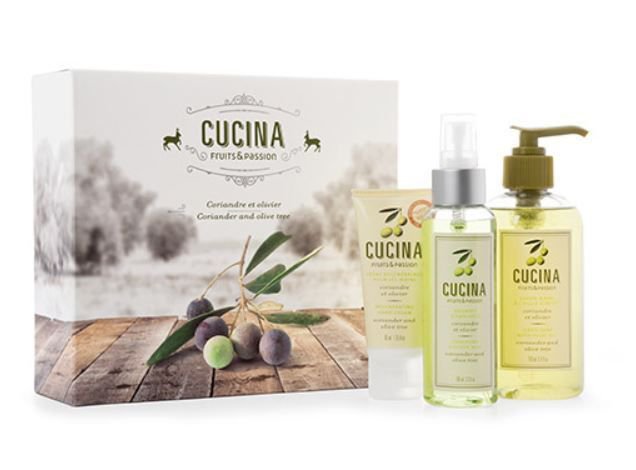 Fruits & Passion Cucina Discovery Gift Set Coriander and Olive Tree