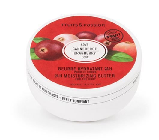 Fruits & Passion cucina 24H Moisturizing Butter Cranberry Love