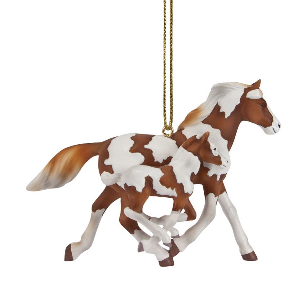 Trail of Painted Ponies 2014 Painted Harmony Paint Horse and Colt Ornament