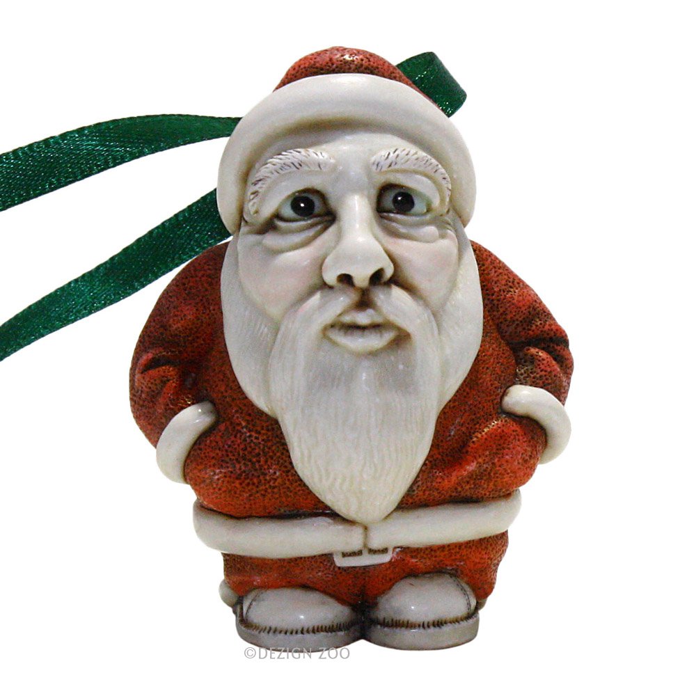 Harmony Kingdom Deer Santa Timed Edition Figurine Ornament