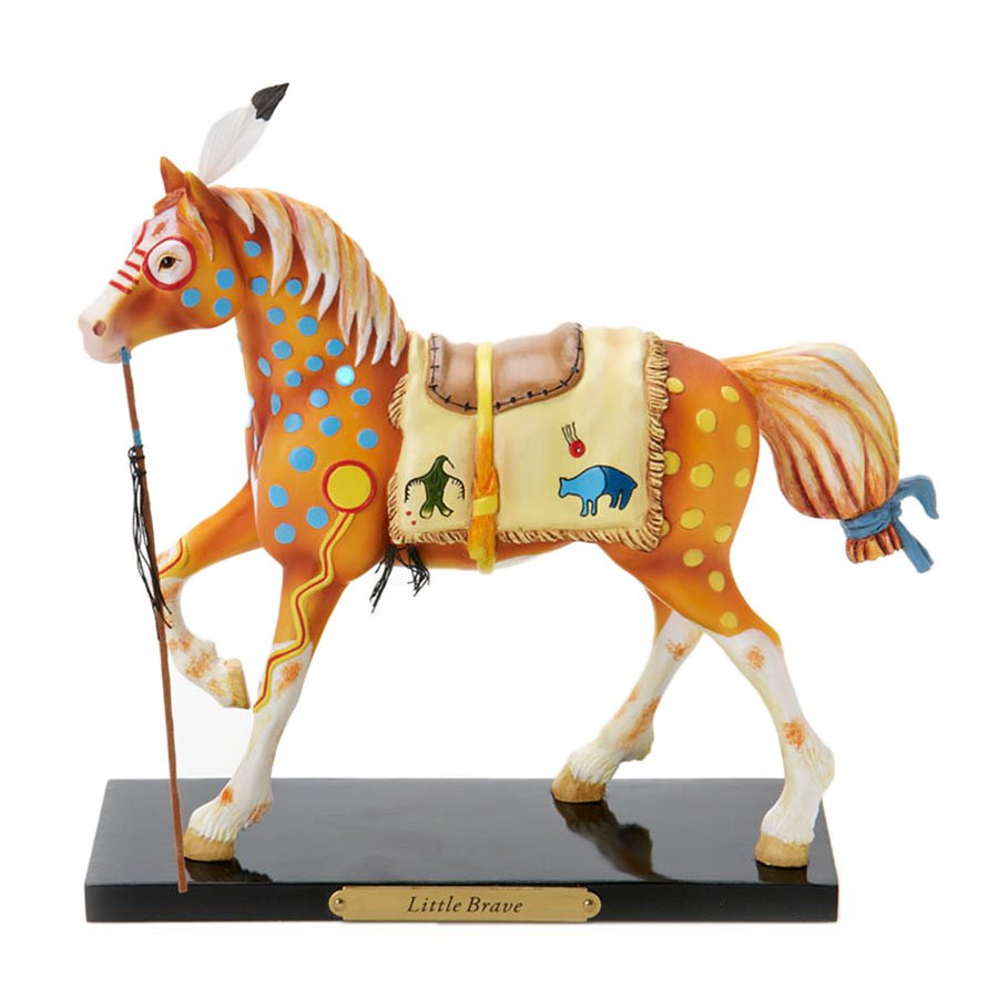Trail of Painted Ponies Little Brave First Edition Indian Pony Figurine