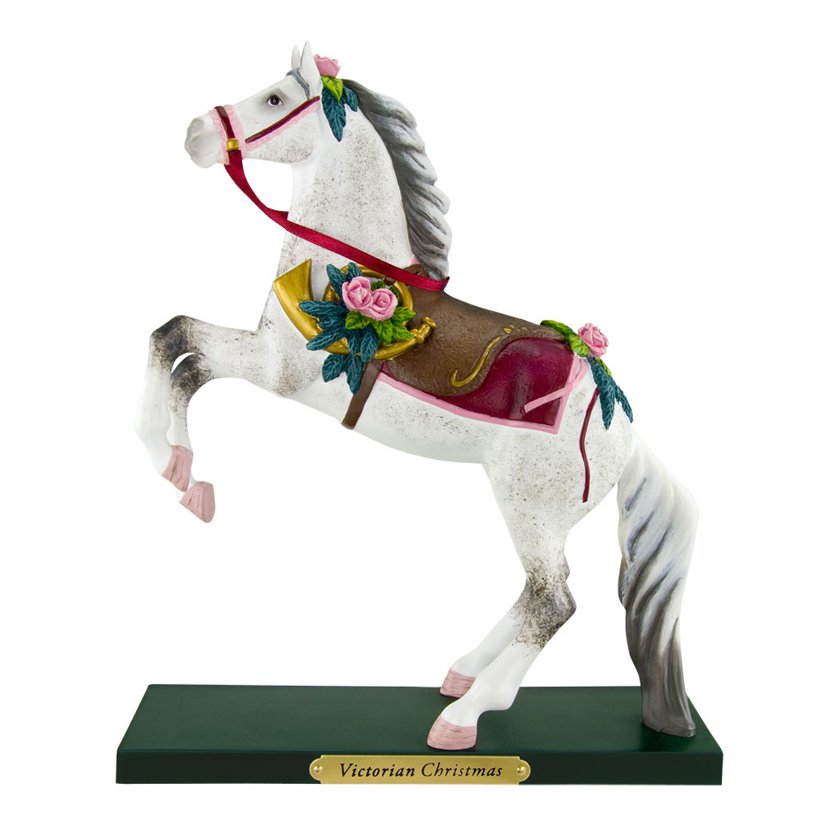 Trail of Painted Ponies Victorian Christmas Horse Figurine