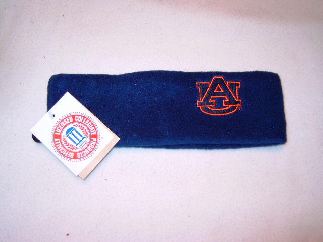 Auburn Tigers Blue Arctic Fleece Headband NWT