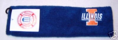 Illinois Fighting Illini Blue Fleece Headband NWT