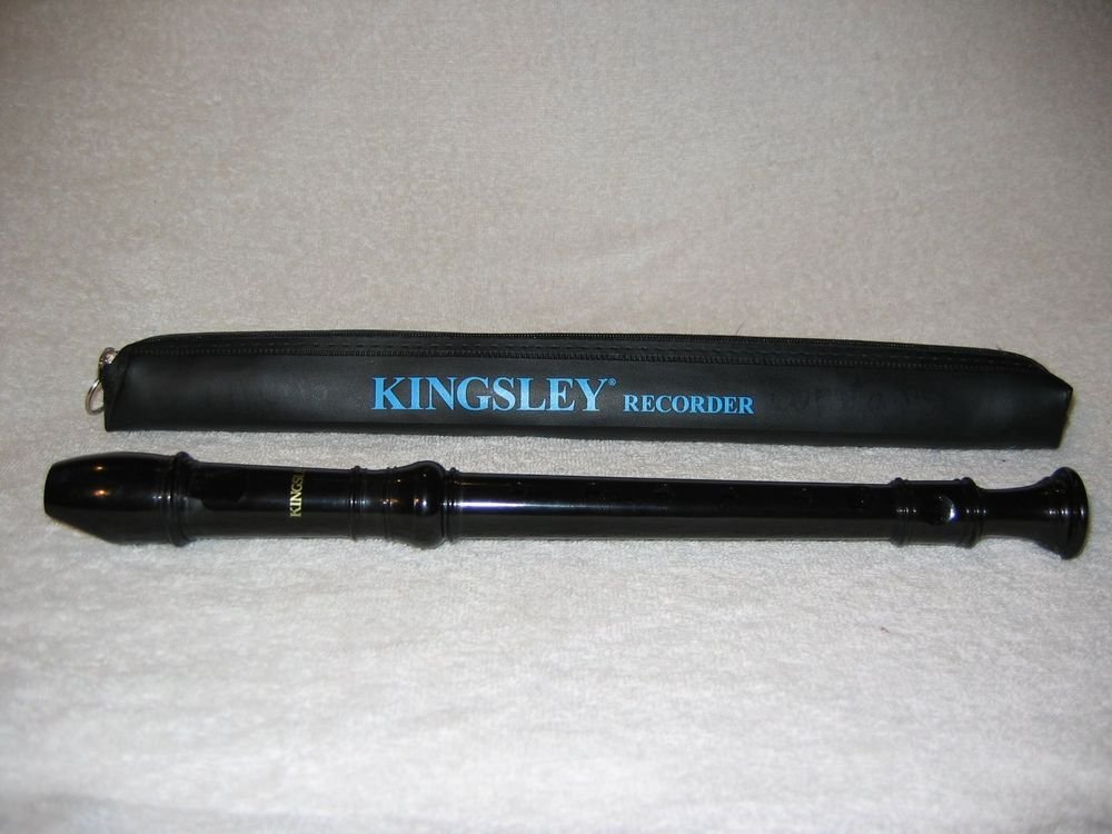 Kingsley 101 Soprano Recorder & Case Made in Korea