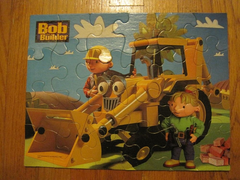 Bob the Builder 24 Piece Puzzle Office Work/Wendy/Construction Hat
