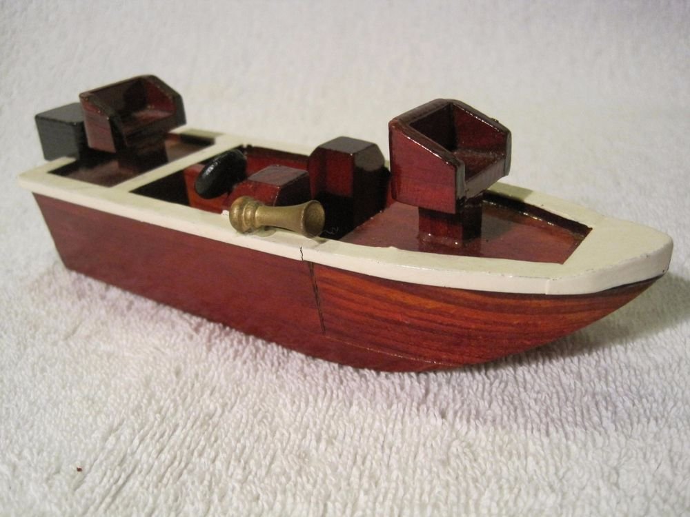 Ash Creek Wood Boat Model Hand Crafted Collectors Limited Edition Nautical