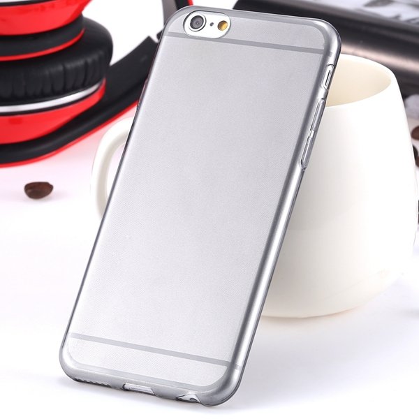 I6 Super Flexible Clear Tpu Case For Iphone 6 4.7Inch Slim Crystal 2024442787-2-Thin black