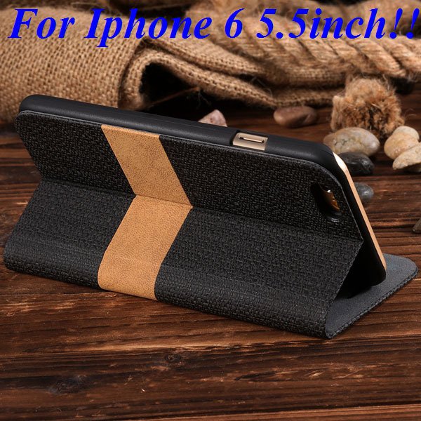 I6/6 Plus Luxury Original Brand Pu Leather Case For Iphone 6 4.7In 32276577085-5-black for plus