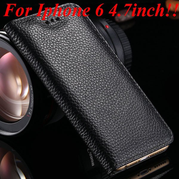 I6/6Plus Genuine Leather Case For Iphone 6 4.7Inch Full Protect Co 32236491521-8-black for iphone 6