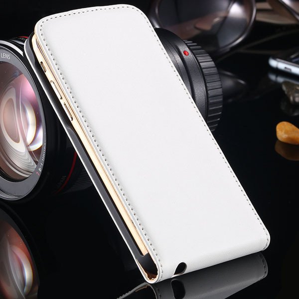 For Iphone 6 Flip Case Genuine Leather Cover For Iphone 6 4.7Inch 32221034920-2-white