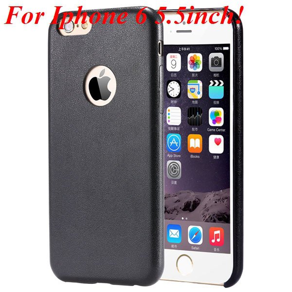 I6 Slim Case Original Ultra Thin Pu Leather Cover For Iphone 6 4.7 32261009616-11-black for plus