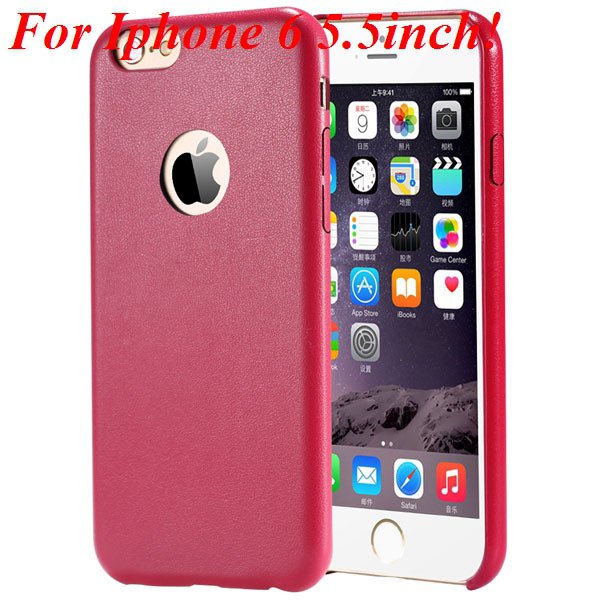I6 Slim Case Original Ultra Thin Pu Leather Cover For Iphone 6 4.7 32261009616-12-red for plus