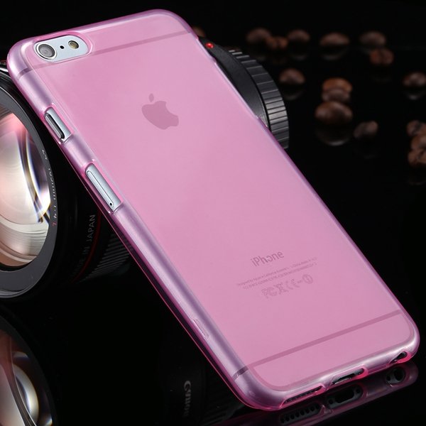 Newest Full Protect Flip Open Transparent Case For Iphone 6 Plus 5 2053095096-2-pink