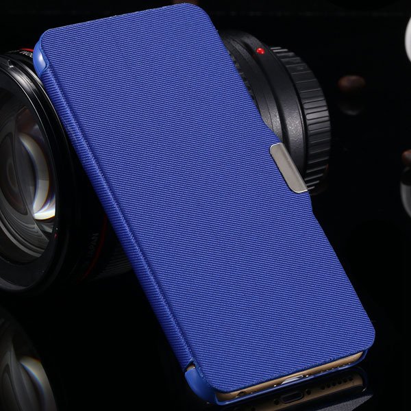 For Iphone 6 Full Protect Pu Leather Wallet Case For Iphone 6 4.7' 2038708999-4-blue