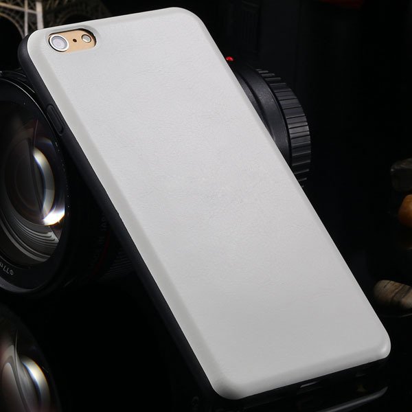 For Iphone 6 Plus Flexible Pu Leather Soft Cover For Iphone 6 Plus 2046848654-2-white