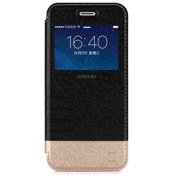 I6 Plus View Case Luxury Flip Wallet Display Cover For Iphone 6 Pl 32216222155-2-black