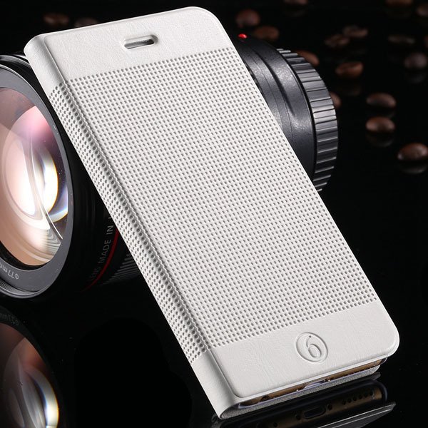 Luxury Grid Structure Full Cell Phone Cover For Iphone 6 4.7Inch S 32214148080-5-white