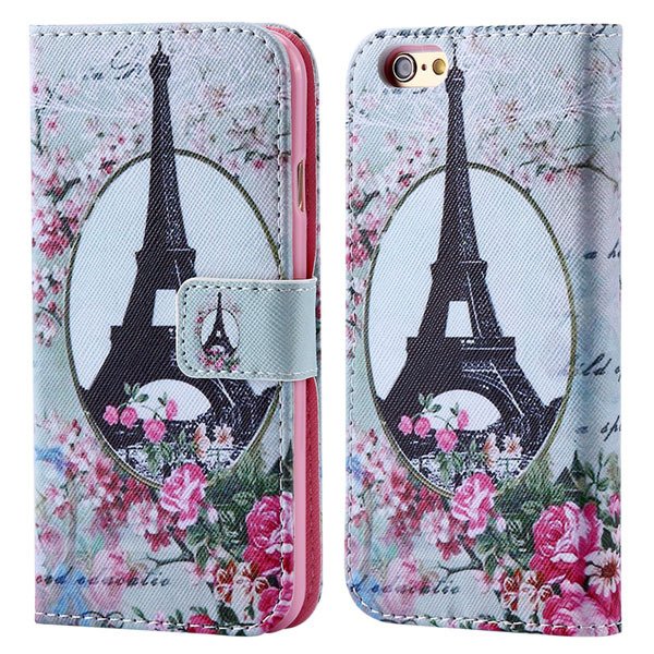 Cultural Style Mat Structure Leather Case For Iphone 6 Plus 5.5Inc 32247613212-1-flower tower