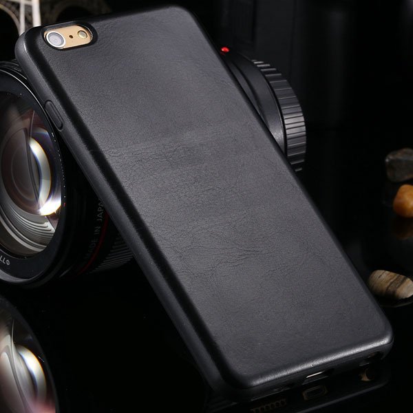 For Iphone 6 Plus Flexible Back Case For Iphone 6 Plus 5.5'' Pu Le 2046842717-1-black