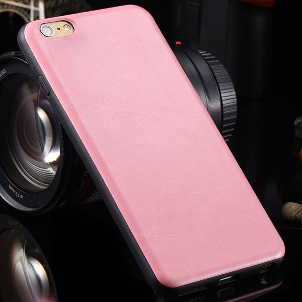 For Iphone 6 Plus Flexible Back Case For Iphone 6 Plus 5.5'' Pu Le 2046842717-5-pink