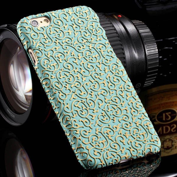 Luxury Royal Palace Pu Leather Cover For Iphone 6 4.7Inch Back Pho 32242498014-5-green
