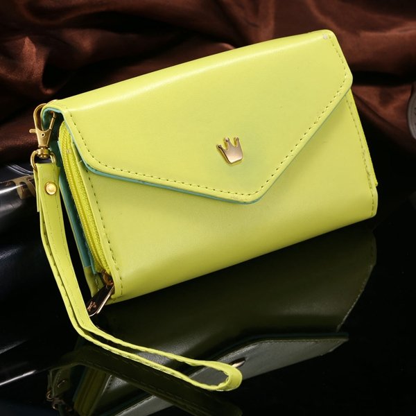 Newest General Full Wallet Case For Iphone 6 4.7'' For Jiayu G1/2/ 2041083291-2-green