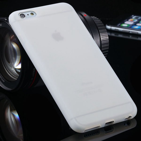 Super Soft Silicone Case For Iphone 6 Plus 5.5Inch Back Phone Shel 2053435144-4-white