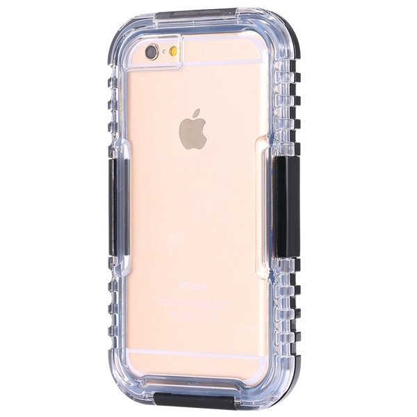 I6 Waterproof Case Surfing Swimming Underwater Clear Cover For Iph 32281108987-1-black