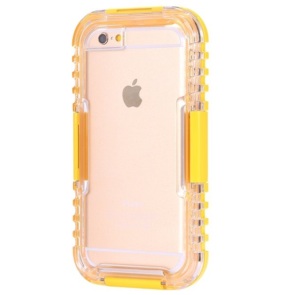 I6 Waterproof Case Surfing Swimming Underwater Clear Cover For Iph 32281108987-5-yellow