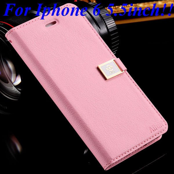 I6/6 Plus Premium Pu Leather Case Original Ailun Branded Full Cove 32229520892-12-pink for plus