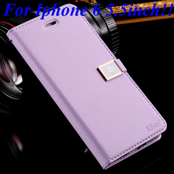 I6/6 Plus Premium Pu Leather Case Original Ailun Branded Full Cove 32229520892-14-purple for plus