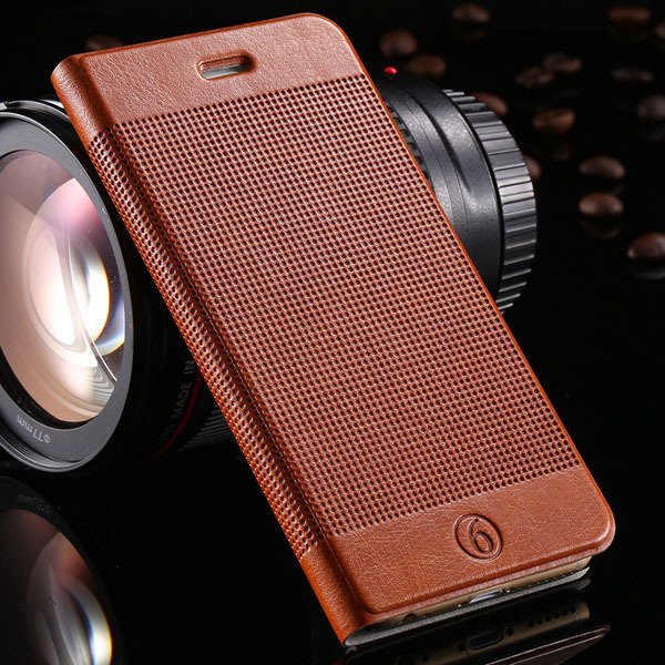 I6 Pu Leather Case Wallet Cell Phone Cover For Iphone 6 4.7Inch Fu 32214394700-10-deep brown
