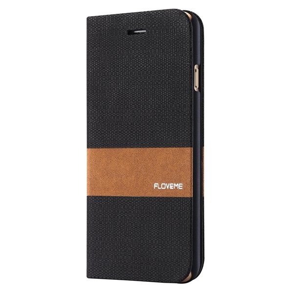 I6 Full Wallet Book Case With Original Brand Logo Flip Magnetic Co 32276577699-1-black