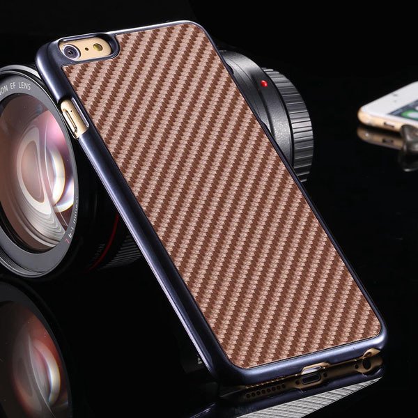 I6 Plus Slim Case New Concept Carbon Fiber Back Cover For Iphone 6 32221288366-5-brown