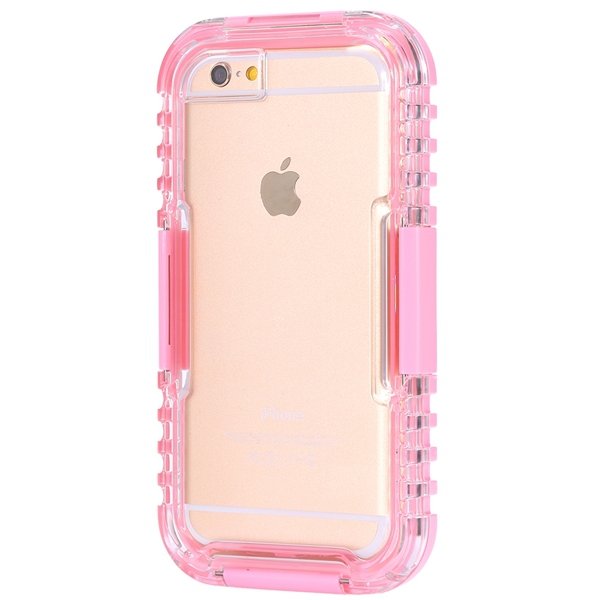 I6 Plus Waterproof Cover Surfing Diving Underwater Full Case For I 32280367422-3-pink