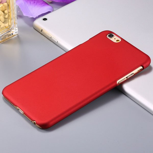 I6 Plus Back Cover Ultra Thin Slim Mat Lubricating Case For Iphone 32281093210-2-red