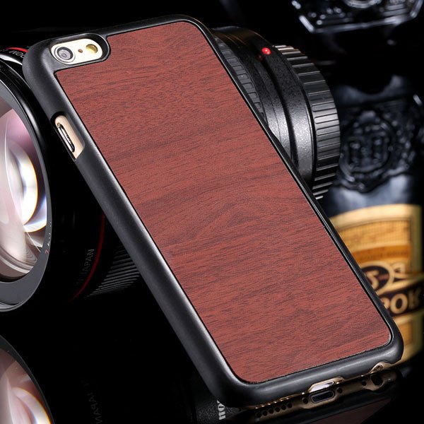Simple Fashion Wood Pattern Hard Case For Iphone 6 4.7Inch Back Co 32253993843-1-brown