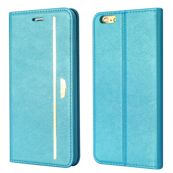 Comprehensive Wallet Cover For Iphone 6 Plus 5.5Inch Flip Phone Ba 32216224441-2-blue