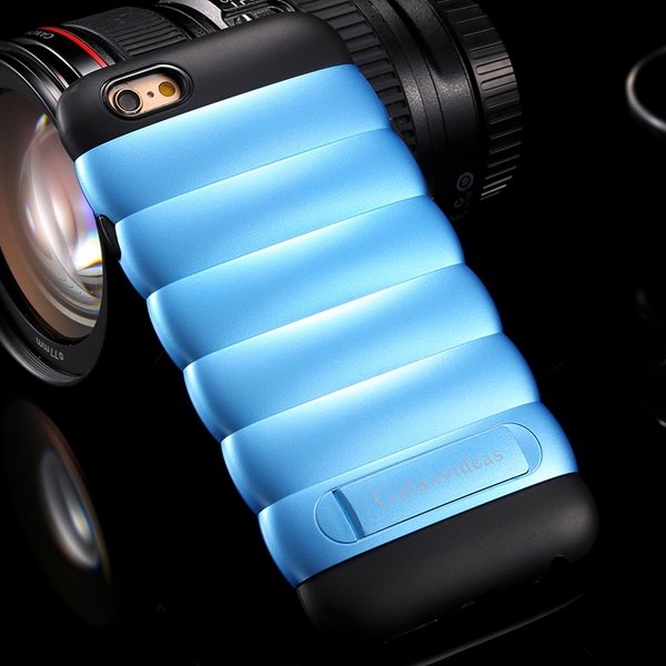 I6 Back Case 2 In1 Combo Caterpillars Hard Cover For Iphone 6 4.7I 32303123869-5-sky blue
