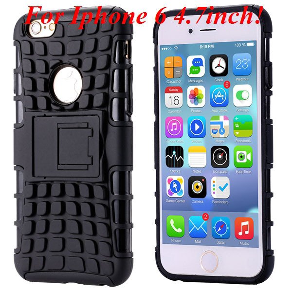 I6/6 Plus Heavy Duty Armor Case For Iphone 6 4.7Inch/5.5Inch Plus 32295600799-1-I6 black