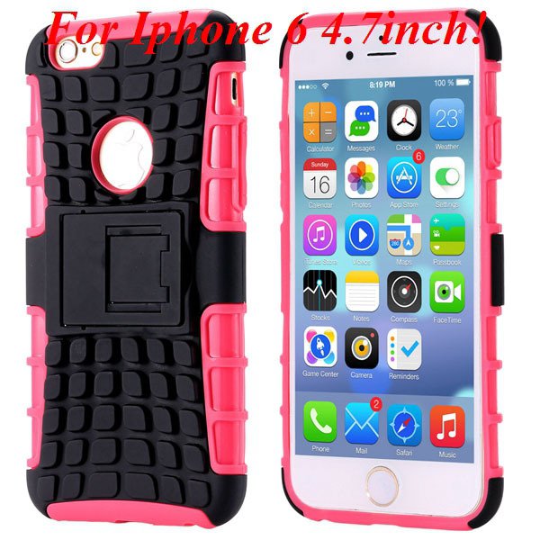 I6/6 Plus Heavy Duty Armor Case For Iphone 6 4.7Inch/5.5Inch Plus 32295600799-6-I6 pink