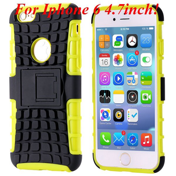 I6/6 Plus Heavy Duty Armor Case For Iphone 6 4.7Inch/5.5Inch Plus 32295600799-7-I6 yellow