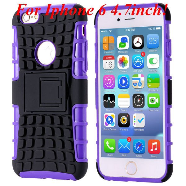 I6/6 Plus Heavy Duty Armor Case For Iphone 6 4.7Inch/5.5Inch Plus 32295600799-8-I6 purple