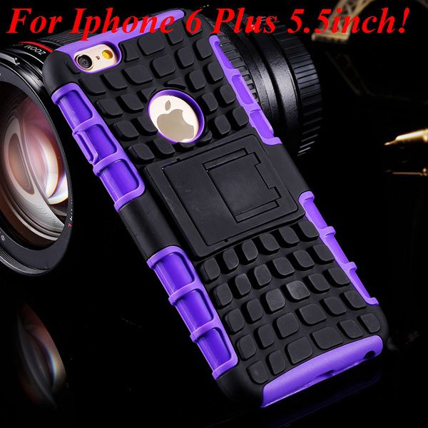 I6/6 Plus Heavy Duty Armor Case For Iphone 6 4.7Inch/5.5Inch Plus 32295600799-15-i6 Plus purple