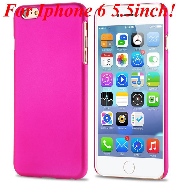 I6/6 Plus Slim Case Mat Lubricating Smooth Back Cover For Iphone 6 32281037773-5-rose for 6 Plus